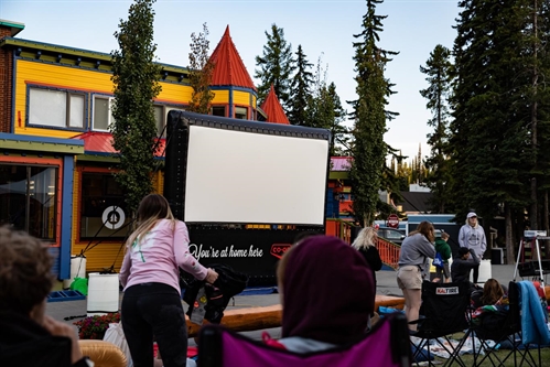 Silver Star Outdoor Movie Event