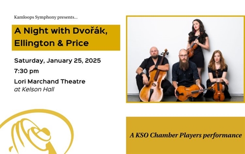 A Night with Dvorák, Ellington & Price | iNFOnews.ca A Night with Dvorák, Ellington & Price