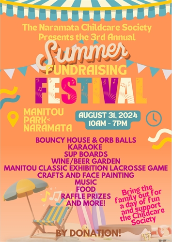 Naramata Childcare Fundraising Festival | iNFOnews.ca Naramata Childcare Fundraising Festival