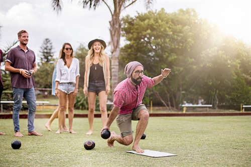Young Builders Lawn Bowling