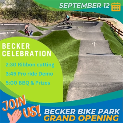 Becker Bike Park Grand Opening