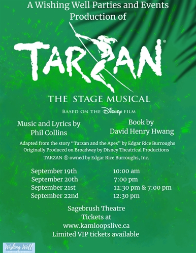 Tarzan the Stage Musical: Based on the Disney Film (Thursday to Sunday)