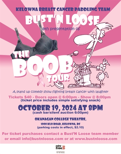 Bust’n Loose presents The Boob Tour Comedy Show