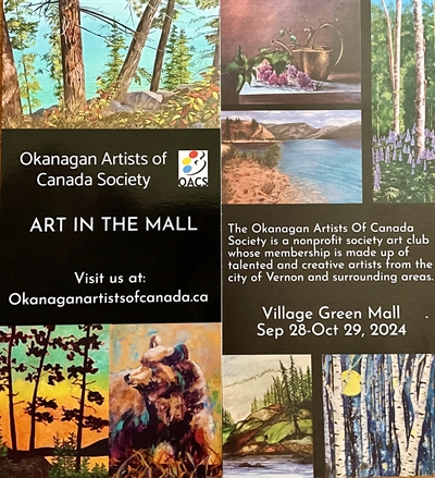 Art In The Mall (Until October 30th)