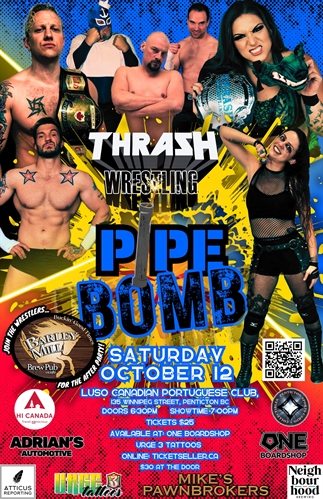 Thrash Wrestling “Pipe Bomb”