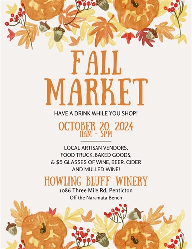 Fall Market at Howling Bluff Winery