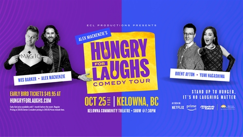 Alex Mackenzie’s Hungry for Laughs Comedy Tour