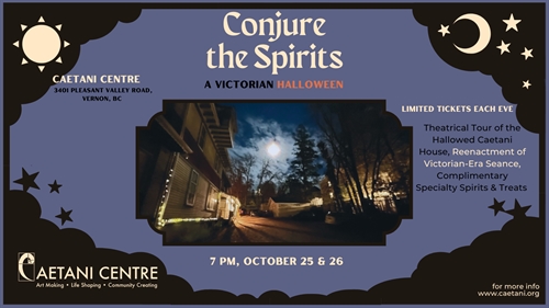 Caetani Conjures Spirits for Victorian-era Halloween Event (Friday & Saturday)