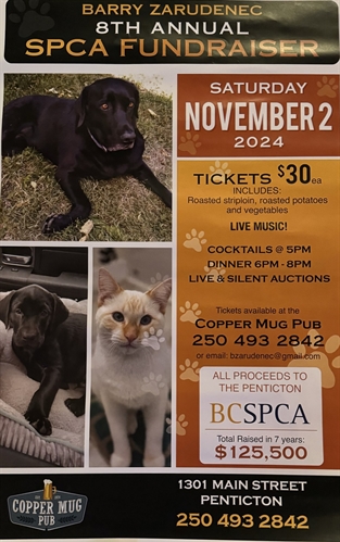8th Annual SPCA Fundraiser