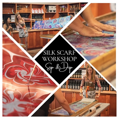SIP and DIP Silk Scarf Workshop