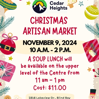 Cedar Heights Christmas Artisan Market