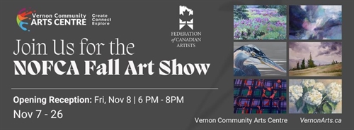 NOFCA Fall Art Show (Daily Nov 7 to 26)