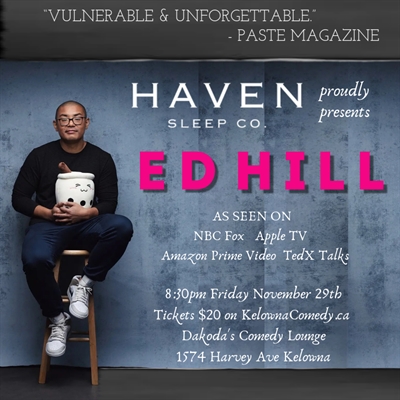 Haven Sleep Co presents Ed Hill