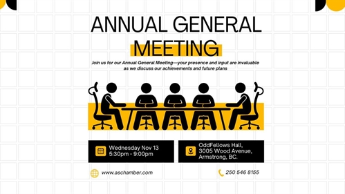 Armstrong Chamber Annual General Meeting