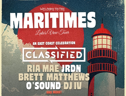 Classified – Welcome to the Maritimes Tour