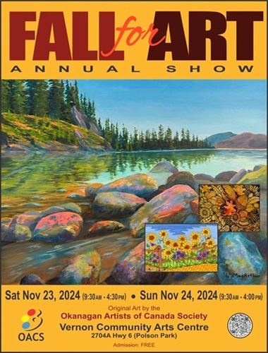 Fall for Art Annual Show (Saturday & Sunday)