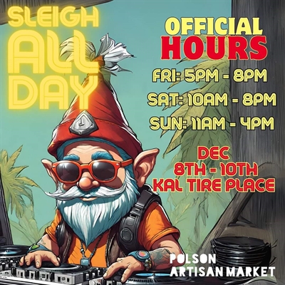 Sleigh All Day Market (Friday to Sunday)