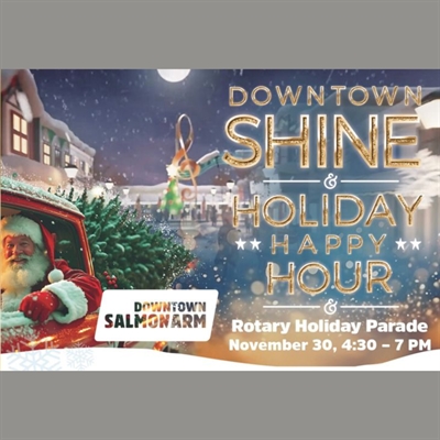 Downtown Shine and Holiday Happy Hour