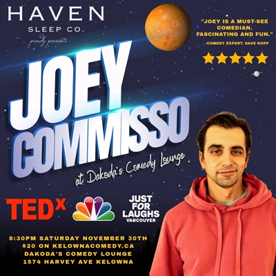 Haven Sleep Co presents Joey Commisso