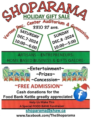 The Shoparama Holiday Gift Sale (Saturday & Sunday)