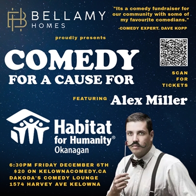 Bellamy Homes presents Comedy for a Cause for Habitat for Humanity