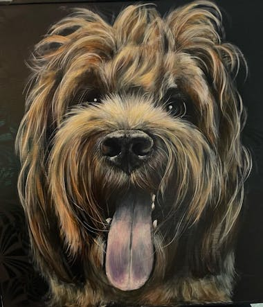 Puff & Paint – Pet Portrait Night