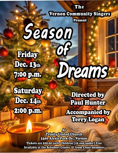 Season of Dreams Christmas Concert (Friday and Saturday)