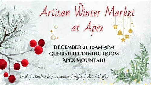 Artisan Winter Market at Apex Mountain Resort
