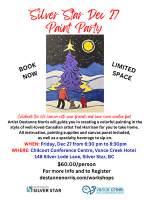 Silver Star Paint Party