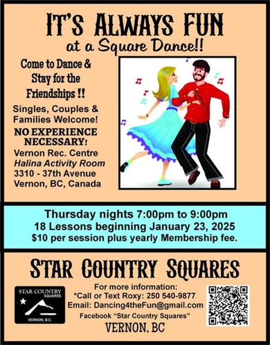 Social Square Dance Lessons and Club | iNFOnews.ca Social Square Dance Lessons and Club