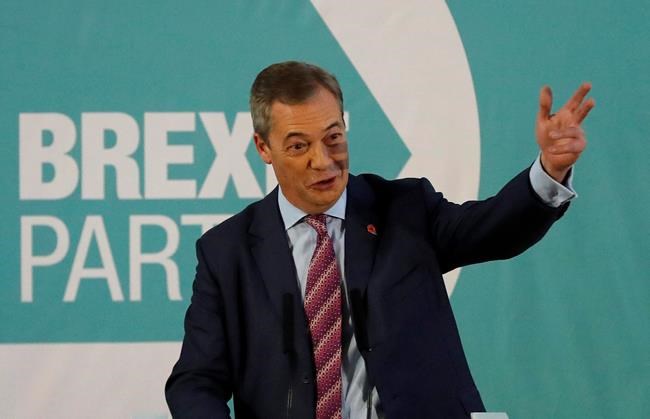 The Latest: Corbyn: Brexit Party move is a "Trump alliance" | iNFOnews.ca