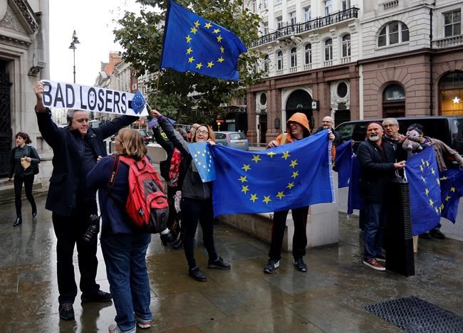 Judge: Threats to Brexit lawsuit claimant 'wholly wrong' | iNFOnews.ca