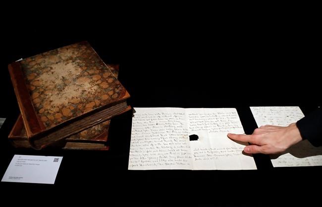 Fragment of flag from Nelson's HMS Victory up for auction | iNFOnews.ca Fragment of flag from Nelson's HMS Victory up for auction | iNFOnews.ca