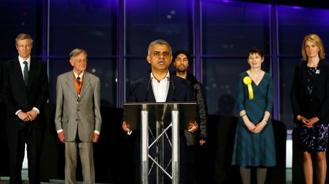 Labour's Sadiq Khan elected 1st Muslim London mayor | iNFOnews.ca