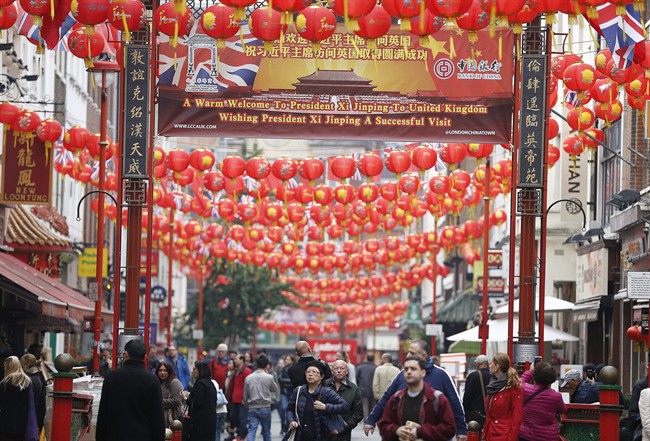 China's President Xi to begin busy state visit to Britain; will stay at Buckingham Palace | iNFOnews.ca CP34994738