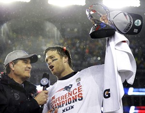 Flurry of early money on Patriots moves Super Bowl to pick 'em at most major Las Vegas books | iNFOnews.ca CP31533823