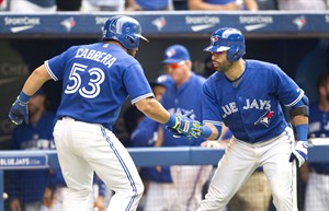 Cabrera's bat carries Jays to win over Rangers but Buehrle denied the win again | iNFOnews.ca CP29202238