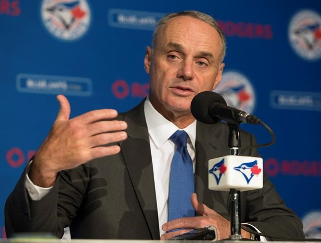 Callout for Renos? MLB commissioner Manfred says Rogers Centre needs an update | iNFOnews.ca