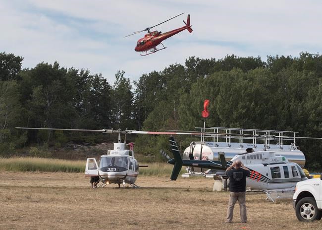 Firefighters holding the lines at large forest fire in northeast Ontario | iNFOnews.ca Firefighters holding the lines at large forest fire in northeast Ontario | iNFOnews.ca