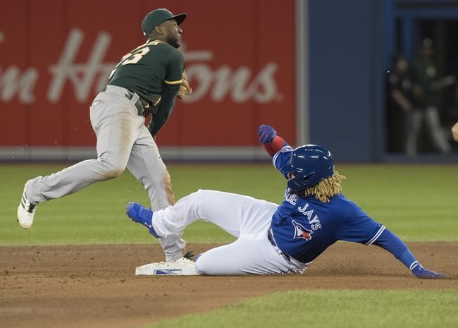 Randal Grichuk and Aaron Sanchez lead Blue Jays past Athletics 7-1 | iNFOnews.ca