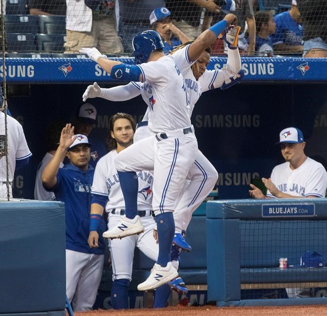 Grichuk, Guerrero hit back-to-back homers to set record as Jays top Mariners | iNFOnews.ca Grichuk, Guerrero hit back-to-back homers to set record as Jays top Mariners | iNFOnews.ca