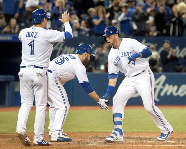 Smoak Show: Slugger Justin Smoak hits two-run shot and grand slam in Jays' win | iNFOnews.ca