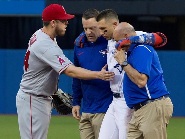 Blue Jays shortstop Troy Tulowitzki leaves game against Angels with ankle injury | iNFOnews.ca Blue Jays shortstop Troy Tulowitzki leaves game against Angels with ankle injury | iNFOnews.ca