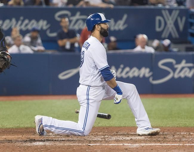Bye-bye Bats? Bautista begins what will likely be final homestand as a Blue Jay | iNFOnews.ca CP1843505834