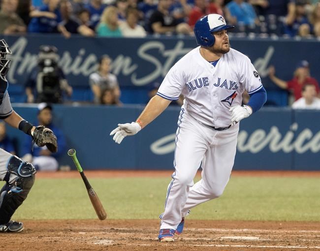 Rookie Rowdy Tellez reunited with father after emotional Blue Jays debut | iNFOnews.ca