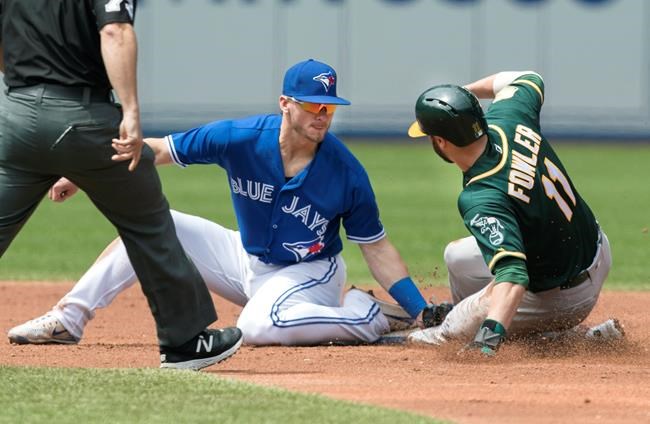 Morales pitches an inning of relief as Blue Jays lose to Athletics 9-2 | iNFOnews.ca CP1750705926