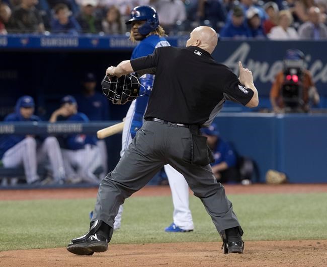 Young Blue Jays learn from Guerrero's ejection in 7-4 loss to Astros | iNFOnews.ca CP2034553888