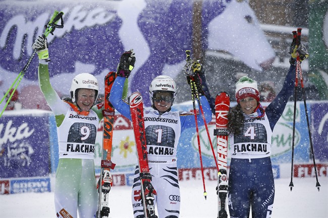 Viktoria Rebensurg of Germany wins women's giant slalom | iNFOnews.ca CP36044302