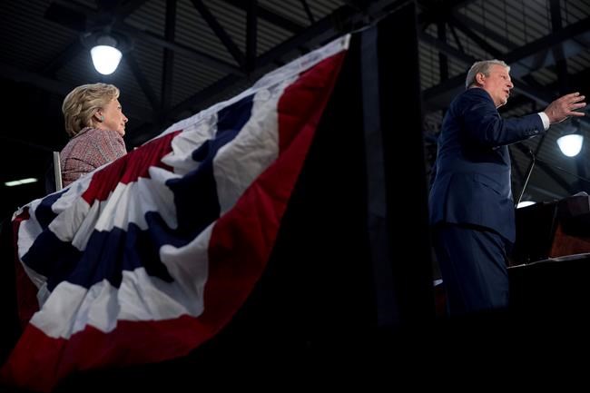Clinton brings in Gore as closer on climate change | iNFOnews.ca