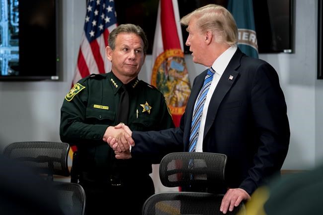 Trump meets Florida shooting victims, first responders | iNFOnews.ca